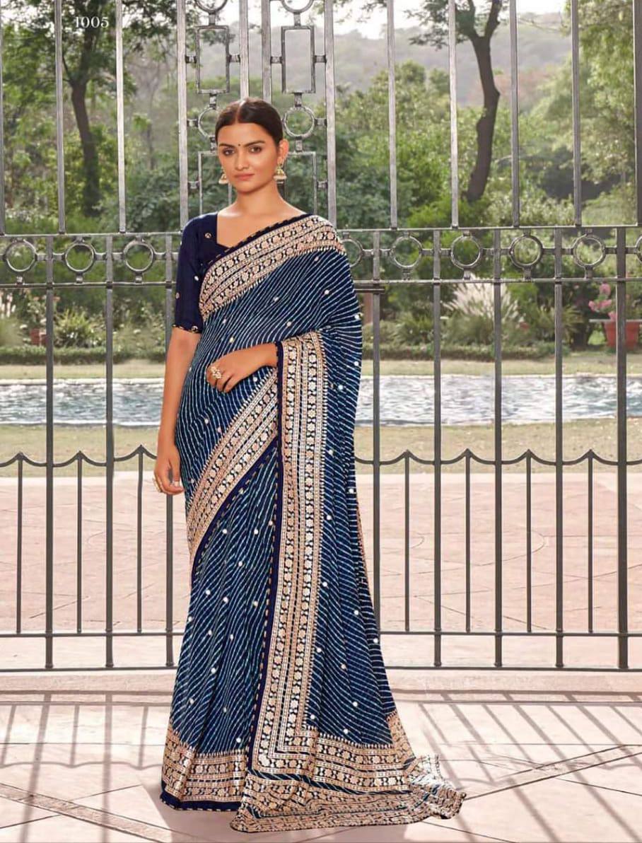 Georgette Digital Printed Saree