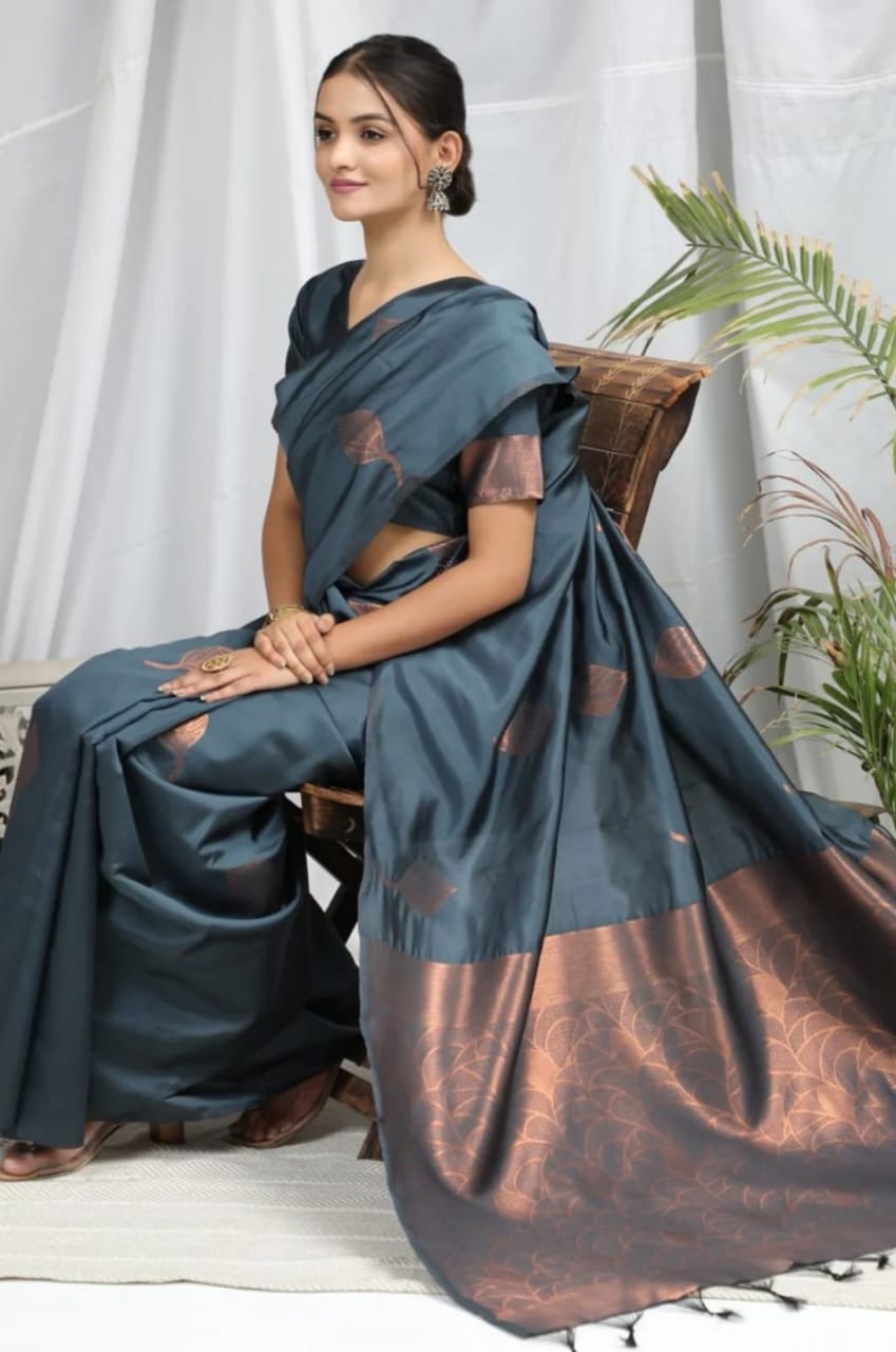 Soft Litchi Silk Saree