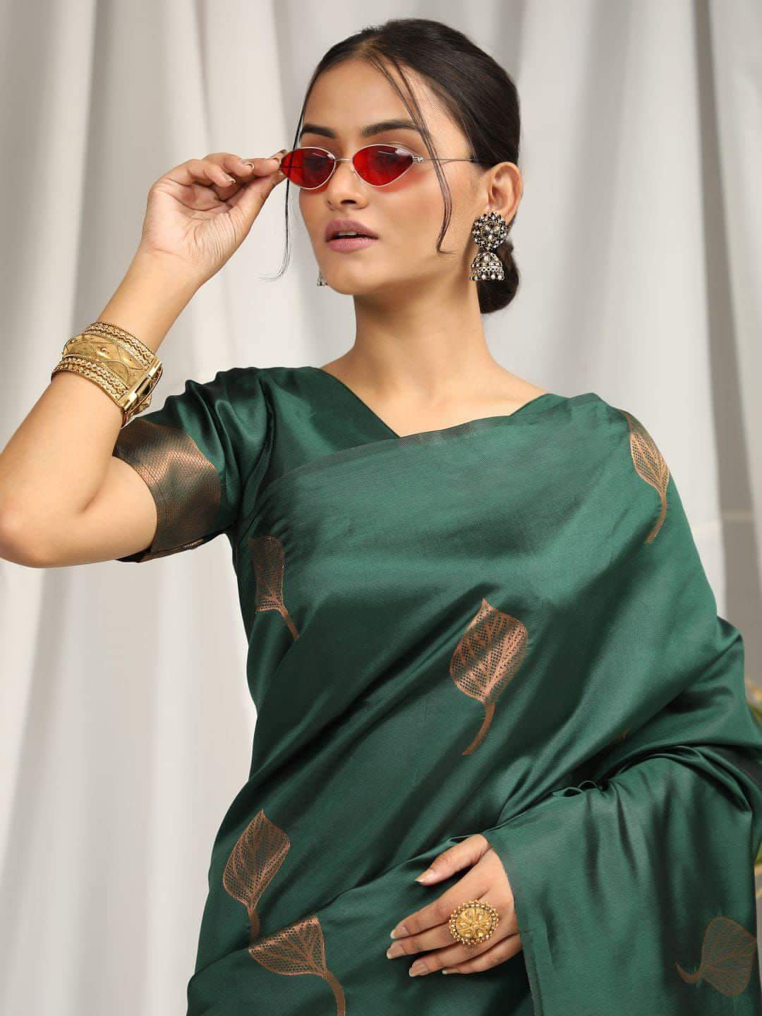 Soft Litchi Silk Saree