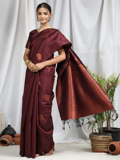 Soft Litchi Silk Saree