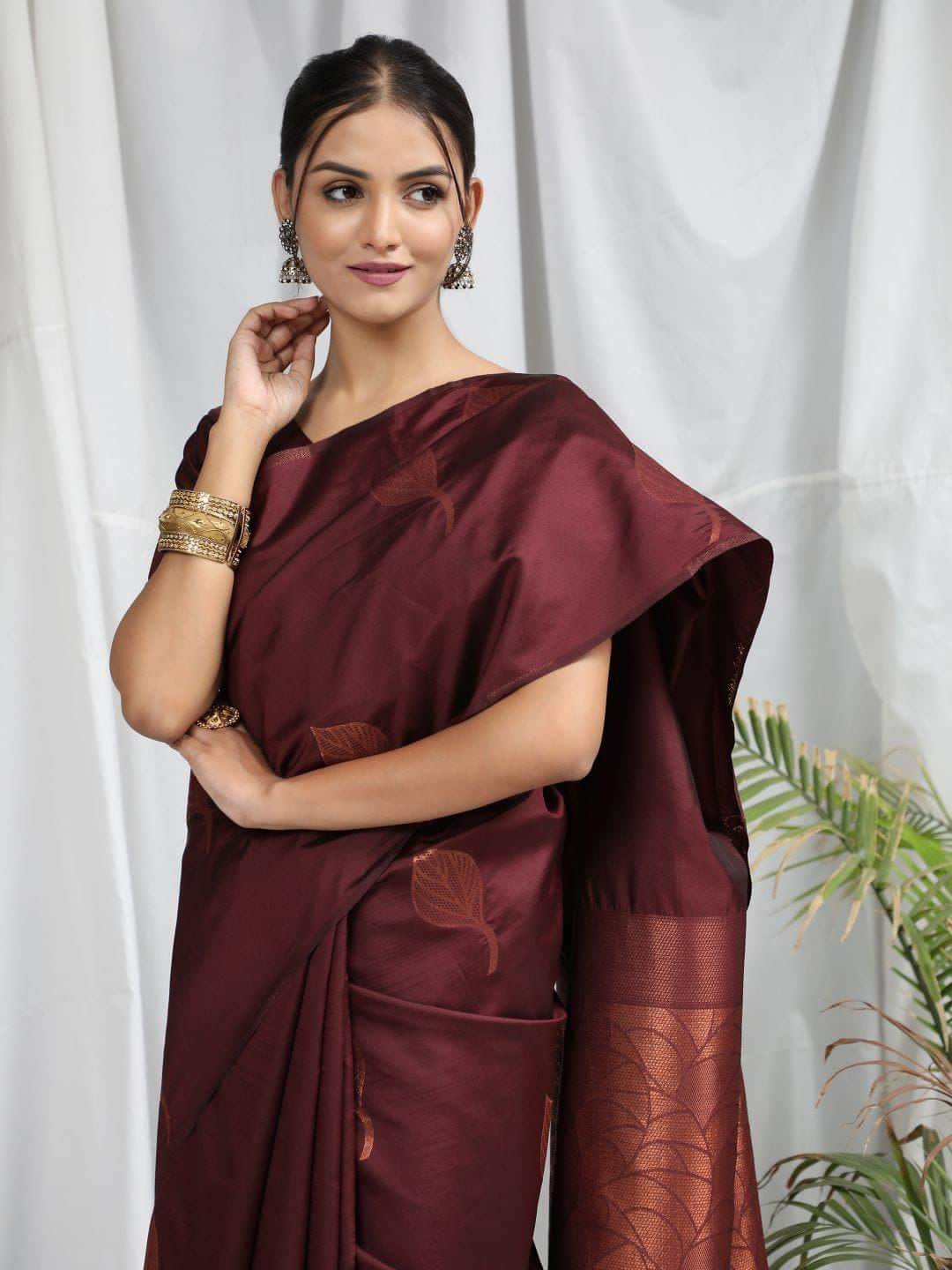 Soft Litchi Silk Saree