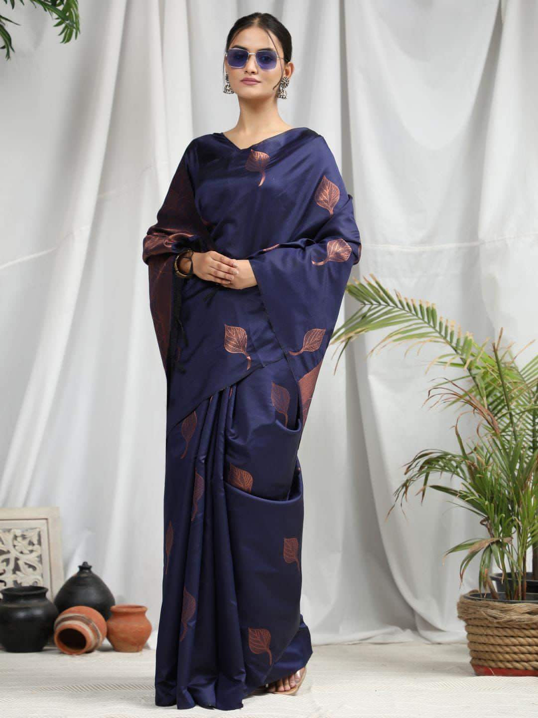 Soft Litchi Silk Saree