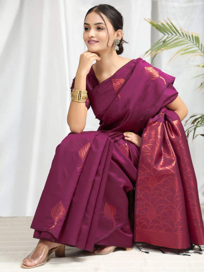 Soft Litchi Silk Saree